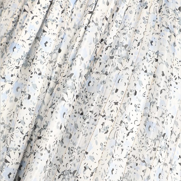 Lulus Budding Love White Floral Print Puff Sleeve Cutout Mini Dress - Picture 4 of 4